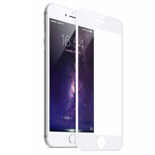 Tempered Glass Full Screen Protector iPhone 6 Plus/6s Plus White ΠΡΟΣΤΑΣΙΑ ΟΘΟΝΗΣ OEM