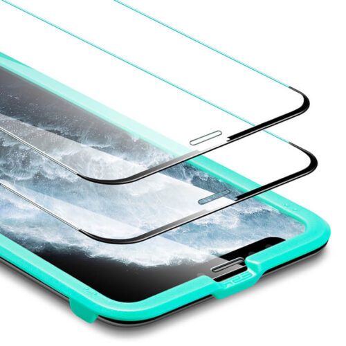 (2-Pack) ESR Premium Quality Full Cover Tempered Glass iPhone 11 Pro/XS/X (With Easy Installation Frame) ΠΡΟΣΤΑΣΙΑ ΟΘΟΝΗΣ ESR