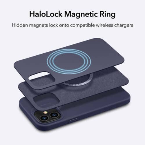 ESR iPhone 12/12 Pro Cloud HaloLock MagSafe Case Midnight Blue IPHONE ESR