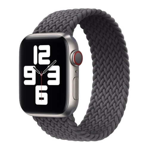 Hera Braided Grey Λουράκι για Apple Watch 42/44/45/49mm (Size: M) APPLE WATCH OEM