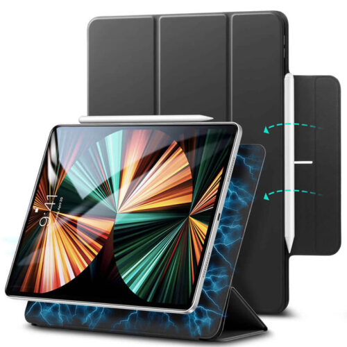 ESR Rebound Magnetic with Clasp Black iPad Pro 12,9 2021 ΘΗΚΕΣ ESR