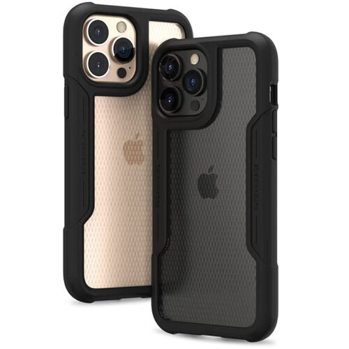 Patchworks Solid Case Clear Black iPhone 13 Pro Max IPHONE PATCHWORKS