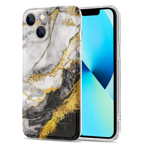 iPhone 13 Soft Case Marble Stone ΘΗΚΕΣ OEM