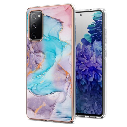 Royal Marble Silicone Case Violet Samsung Galaxy S20 FE SAMSUNG OEM