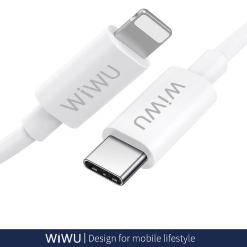 WiWU USB-C to Lightning Cable 1m 20W White (G90) APPLE WIWU