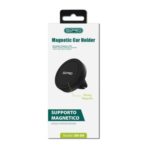 Siipro Magnetic Air Vent Holder Black (SH-09) ΑΞΕΣΟΥΑΡ SIIPRO