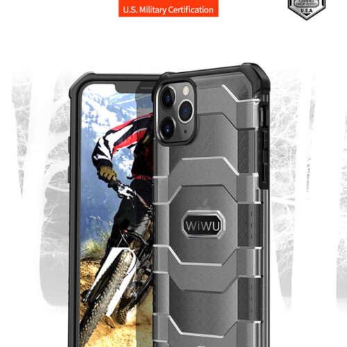 WiWU iPhone 12/12 Pro Voyager Rugged Military Case Black ΘΗΚΕΣ WIWU