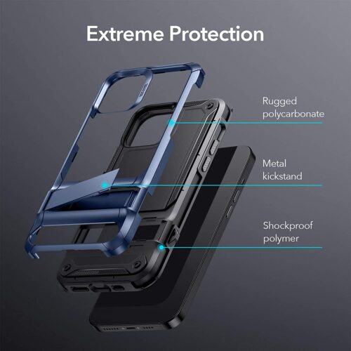 ESR iPhone 12/12 Pro Machina Armor Case Blue ΘΗΚΕΣ ESR