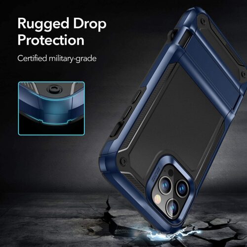 ESR iPhone 12/12 Pro Machina Armor Case Blue ΘΗΚΕΣ ESR