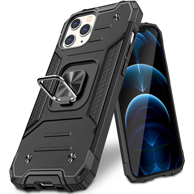 Armor Ringstand Case Black iPhone 13 Pro Max | The-iStore.gr