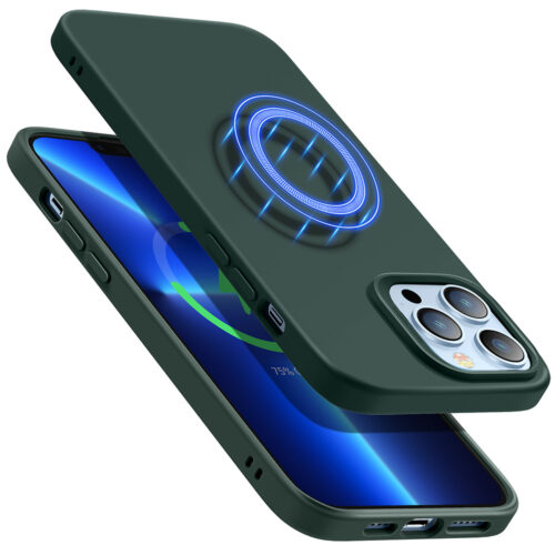 ESR iPhone 13 Pro Max Cloud HaloLock MagSafe Case Green ΘΗΚΕΣ ESR