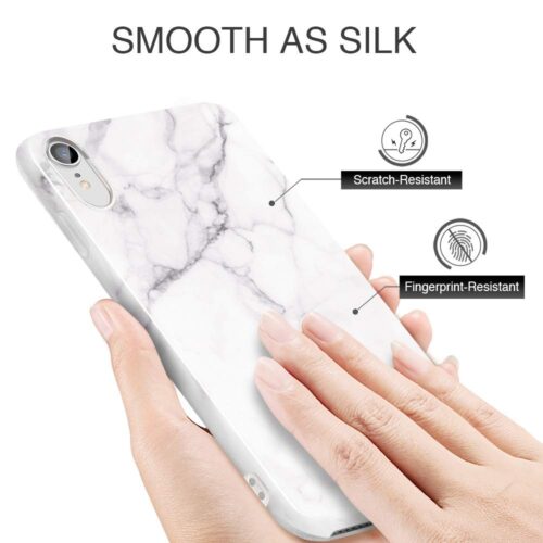 ESR iPhone XR Soft Marble White Arabescato (4894240072028) ΘΗΚΕΣ ESR