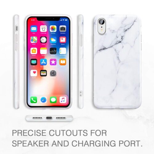 ESR iPhone XR Soft Marble White Arabescato (4894240072028) ΘΗΚΕΣ ESR