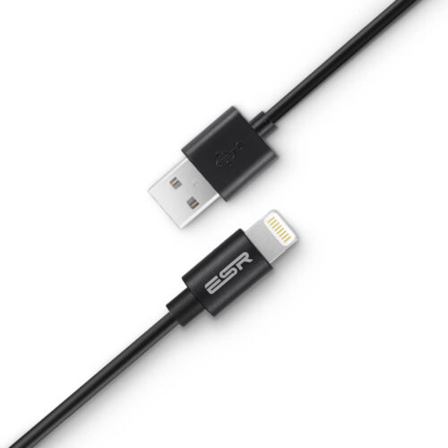 ESR MFI Καλώδιο USB to Lightning Black 1,2M APPLE ESR