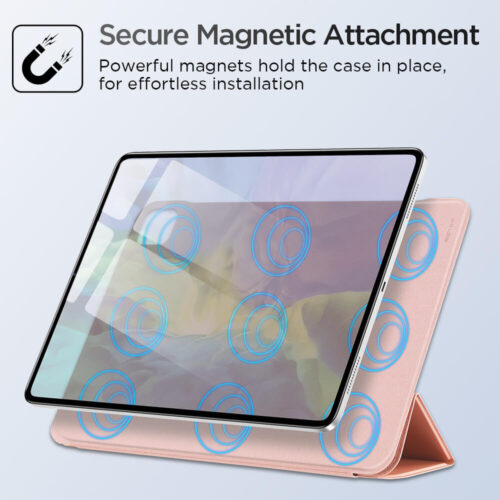 ESR Rebound Magnetic with Clasp Rose Gold iPad Pro 12,9 2021/2022 ΘΗΚΕΣ ESR