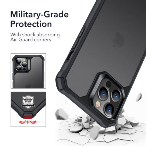 ESR iPhone 12 Pro Max Air Armor Clear Black (4894240122327) ΘΗΚΕΣ ESR