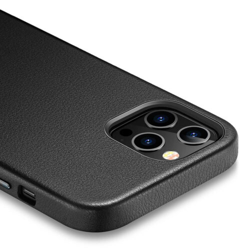 ESR iPhone 12/12 Pro Metro Premium Leather Black ΘΗΚΕΣ ESR