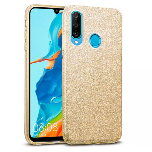 Hybrid Strass Gold Case Huawei P30 Lite Huawei P30 Lite Forcell