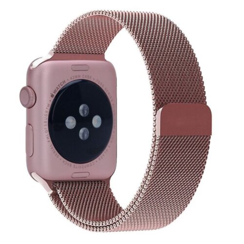 Milanese Loop Pink για Apple Watch 42/44/45/49mm APPLE WATCH Kakapi
