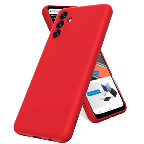 Rubber Silk Case Red Samsung Galaxy A04s / A13 5G ΘΗΚΕΣ OEM