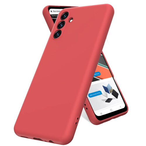 Rubber Silk Case Tomato Red Samsung Galaxy A04s / A13 5G ΘΗΚΕΣ OEM