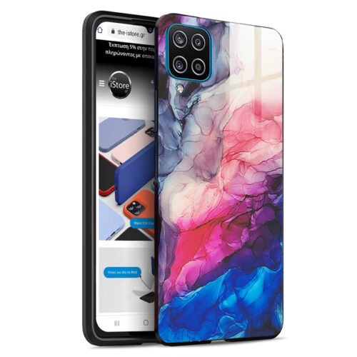 Glossy Marble Sky Fire Case Samsung Galaxy M12 ΘΗΚΕΣ OEM