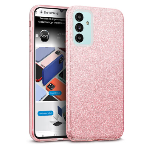 Hybrid Strass Pink Case Samsung Galaxy A13 5G ΘΗΚΕΣ OEM