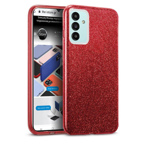 Hybrid Strass Red Case Samsung Galaxy A13 5G ΘΗΚΕΣ OEM