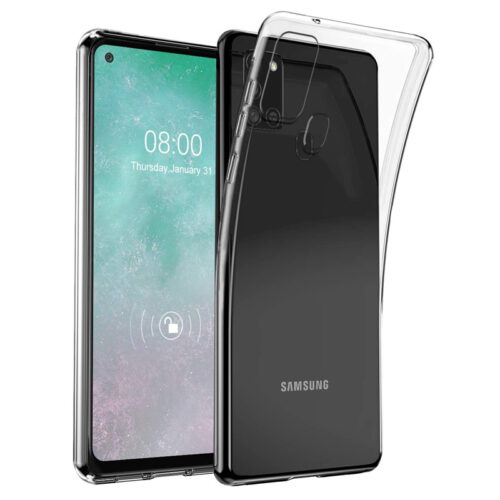 Ultra Thin Silicone Case Διάφανη Samsung Galaxy A21s ΘΗΚΕΣ OEM