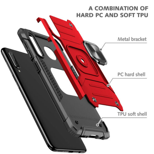 Armor Ringstand Case Red Samsung Galaxy A30s/A50/A50s ΘΗΚΕΣ OEM