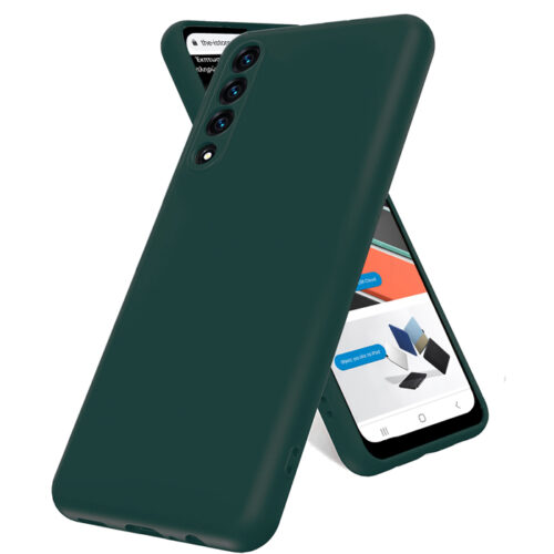 Rubber Silk Case Pine Green Samsung Galaxy A30s/A50/A50s ΘΗΚΕΣ RUBBER SILK