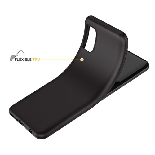 Soft Silicone Case Black Galaxy A51 ΘΗΚΕΣ OEM