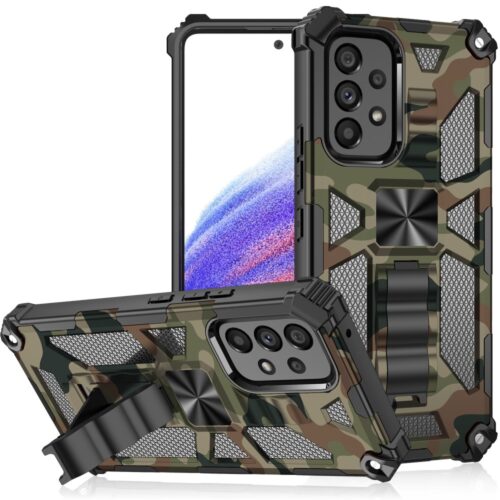 Camouflage Kickstand Armor Case Samsung Galaxy A53 5G ΘΗΚΕΣ OEM