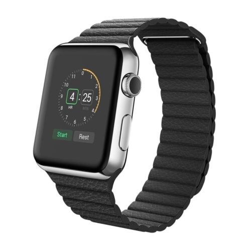 PU Magnetic Loop Black για Apple Watch 42/44/45/49mm APPLE WATCH Kakapi