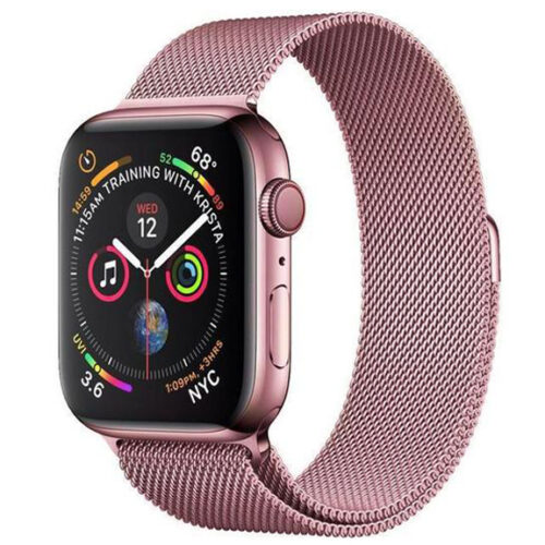 Milanese Loop Pink για Apple Watch 42/44/45/49mm APPLE WATCH Kakapi