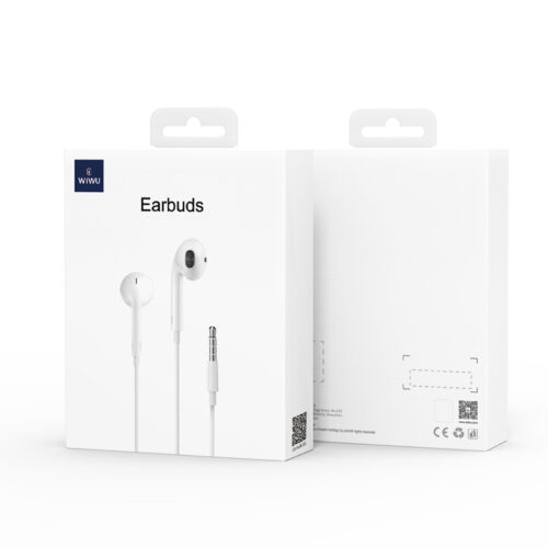 WiWU Earbuds 3.5mm White (EB101) ΑΚΟΥΣΤΙΚΑ-BLUETOOTH WIWU