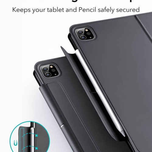 ESR Rebound Magnetic Keyboard Black iPad Pro 12,9 ΘΗΚΕΣ ESR