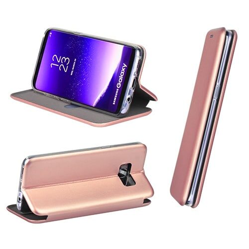 Forcell Book Elegance Case Rose Gold iPhone 7 Plus/8 Plus ΘΗΚΕΣ Forcell