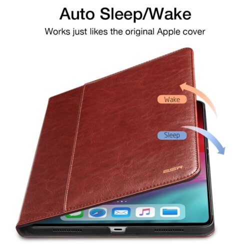 ESR Intelligent Leather Brown iPad Pro 11 ΘΗΚΕΣ ESR