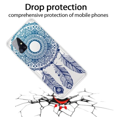 Dreamcatcher Blue Silicone Clear Case Samsung Galaxy M51 ΘΗΚΕΣ OEM