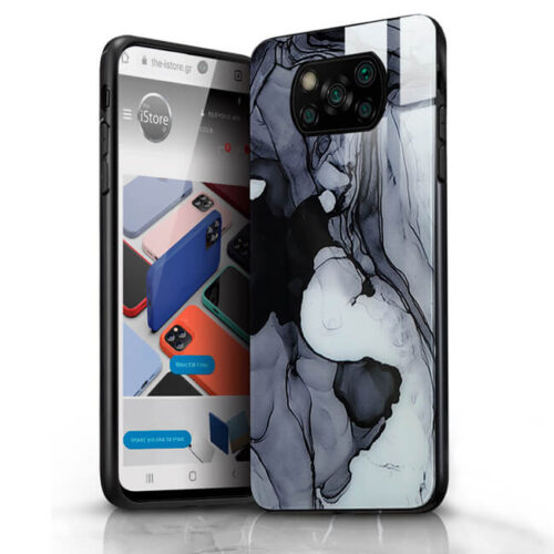 Glossy Marble Smoke Case Xiaomi Poco X3 NFC/X3 Pro ΘΗΚΕΣ OEM
