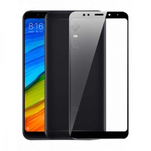 Tempered Glass Full Glue 5D Xiaomi Redmi 5 Plus Μαύρο ΠΡΟΣΤΑΣΙΑ ΟΘΟΝΗΣ OEM