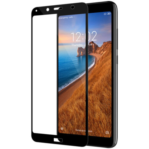 Tempered Glass Full Glue 5D Xiaomi Redmi 7A Μαύρο ΠΡΟΣΤΑΣΙΑ ΟΘΟΝΗΣ OEM