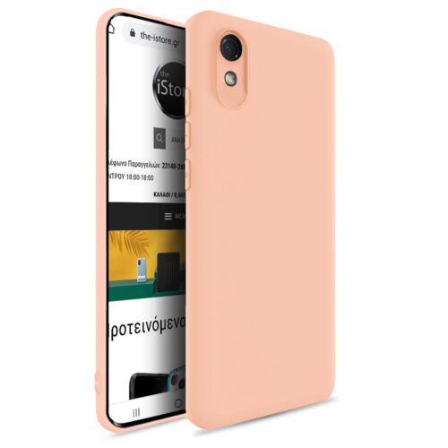 Soft Silicone Case Peach Xiaomi Redmi 9A ΘΗΚΕΣ OEM