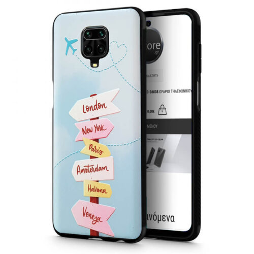 Travel Silicone Case Xiaomi Redmi Note9s / Note 9 Pro / Note 9 Pro Max ΘΗΚΕΣ OEM