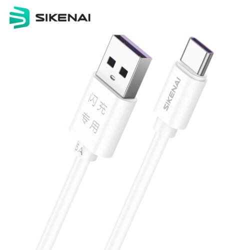 Sikenai Καλώδιο USB to Type-C 2Μ White (XCS-09T) ANDROID Sikenai