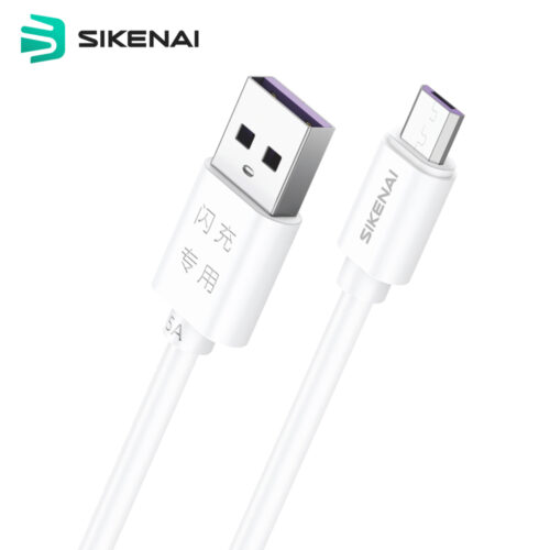 Sikenai Καλώδιο USB to Micro USB 2Μ White (XCS-09M) ANDROID Sikenai