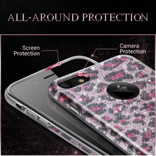 ESR iPhone 7 Plus Make Up Series Leopard Pink ΘΗΚΕΣ ESR