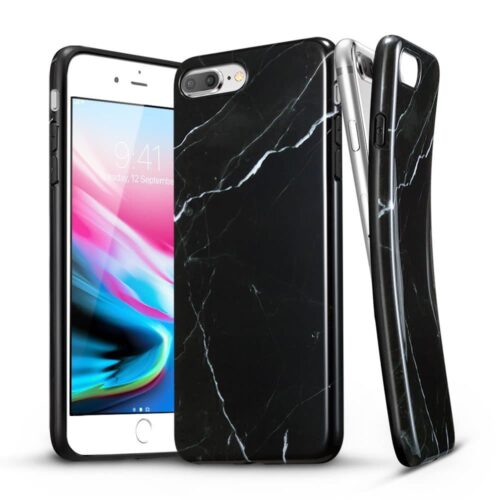 ESR iPhone 7 Plus/8 Plus Soft Marble Black Marquina (X000OV3M7B) ΘΗΚΕΣ ESR