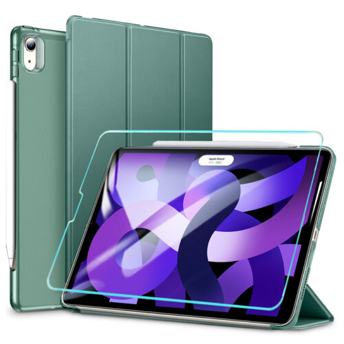 ESR Set Ascend Trifold Case Cactus Green + Tempered Glass iPad Air 4/5 ΘΗΚΕΣ ESR